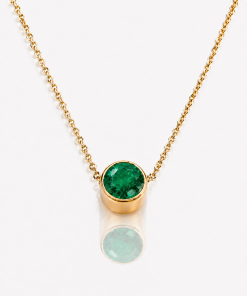 14K Gold Birthstone Necklace Collection