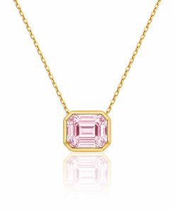 Emerald Cut Birthstone Collection 14K Gold