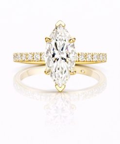 NARDO Pavé Marquise 3.00 ct – Oro Amarillo 18k