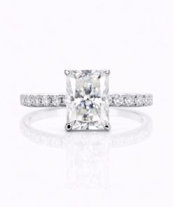 NARDO Pavé Radiant 3.00 ct – Oro 18k