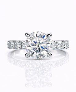 NARDO Pavé Round Brilliant 2.00 ct – Oro 18k